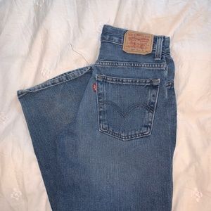 Levi loose straight jeans